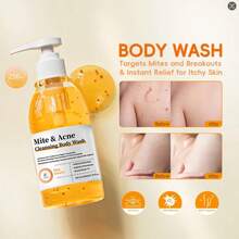 去角质沐浴露，持久留香，杏子磨砂，去角质，保湿滋润沐浴露 - 清香 - 查看 8