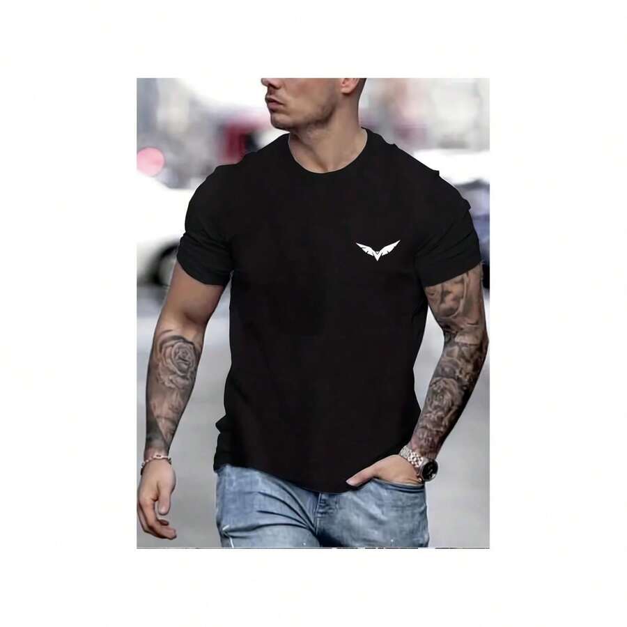 T-shirts pour hommes - Noir - Voir 1