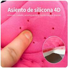 Ropa interior y pantalones cortos acolchados para ciclismo de mujer, ropa interior profesional para ciclismo, pantalones cortos de ciclismo ajustados para las 4 estaciones, adecuados para ciclismo, spinning, ciclismo de montaña, entrenamiento de ciclismo virtual, motociclismo, deportes ecuestres y triatlón - A - Ver 4