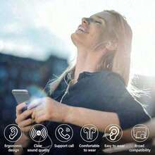 Wired Earbuds Headphones, For IPhone Wired Earphones (Built-In Microphone & Volume Control) Noise Canceling Isolating Headphones For IPhone 14/13/12/11/SE/X/XR/XS/8/7.-8856 - White - View 4