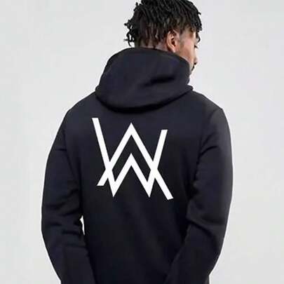 Sudadera con capucha Delta Joint Electric Music Master Alan Walker para hombres, chaqueta con capucha, chaqueta del mismo estilo de Next Door Class Jia Hao para hombres