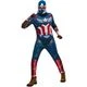 KIWI Captain America Costume Bnw Opp - Officially Licensed Character Costume - Authentic Superhero Costume - Captain America Costume Bnw Opp - Perfect For Parties And Carnival - Easy To Put On And Take Off, Comfortable And Lightweight Fabric - Nhiều màu - Xem 2