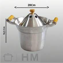Non-Spill Milk Boiler Made Of Hammered Cast Aluminum 2.5 L - 彩色 - 查看 2