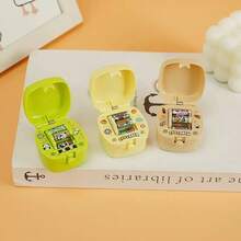 1pc 2026 Trending Cartoon Mini Squeeze Surprise Box Sticker Maker Keychain Pendant Stress Relief Toy, Perfect Gift For Children, Girls, Festivals, Birthdays, Fun Present - Multicolor - View 6