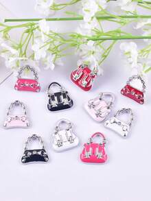 10pcs Assorted High Heel Shaped Zinc Alloy Enamelled Jewelry DIY Pendant Charms - High Heel - View 8