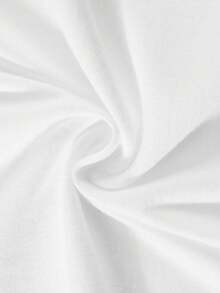 Unisex Baby's Disney Lilo & Stitch Print Casual Short-Sleeved Crew Neck T-Shirt And Shorts Set, Perfect For Summer Wear. - 白色 - 查看 3