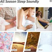 1pc Queen Size All Season Comforter Duvet Insert, Quilted Soft Breathable Microfiber Bedding, Solid White Bed Quilt - White - View 7