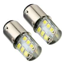 Tendencia2 Focos Led Gel 1156 1 Polo Stop Luz Estrobo Pata ParejaCalidad premium - Blanco - Ver 4