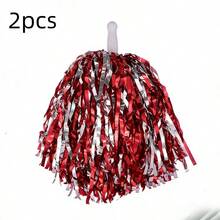 2/4/6/12个装啦啦队手持花球，啦啦队绒球，啦啦队彩球，舞蹈及运动配件 - 彩色 - 查看 39