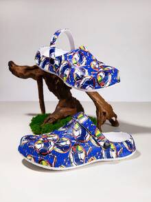 Unisex Breathable Clogs, Shock Absorbing, Non-Slip, Quiet, Multifunctional For Indoor/Outdoor Wear, Suitable For All Seasons - Deep Blue - View 1