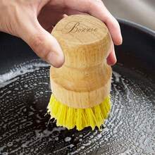 Personalized Wooden Dishwashing Brush Custom Name/Photo Carving Kitchen Cleaning Brush, Custom Carving Wooden Dishwashing Brush - Housewarming Gift - Kitchen Supplies, Custom Name Dishwashing Brush Beech Handle Brush Kitchen Cleaning Tool Gift For Her - Multicolor - View 11