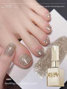 XEIJAYI 15ml 水钻凝胶指甲油套装，UV LED 可卸凝胶美甲，半永久，DIY 沙龙级美甲凝胶 - 彩色 - 查看 4