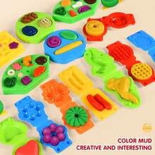 3+ Years Old Kids Toy Kitchen Clay Set, Includes Hamburger Maker, With Clay And Tools, Helps Develop Fine Motor Skills And Color Recognition, Suitable For Indoor Play And Holiday Gatherings, Ideal Birthday And Holiday Gift For Boys And Girls - Multicolor - View 5