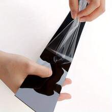 6件套黑色亮面PC材质汽车车门窗柱装饰条，适用于奔驰C级C160 C180 C200 C250 C300 W205 2015-2021款 - FOR W205 - 查看 3