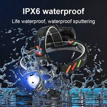 900000LM Most Powerful LED Headlamp Ultra Bright 1500M Head Flashlight Rechargeable Head Torch Fishing Hunting Headlight 18650 - Headlamp - View 11
