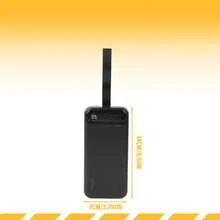 50000mAh Power Bank, Small But Powerful (USB-C Output & Input), External Phone Battery With Fast Charging, Large Capacity Power Bank Compatible With IPhone 16, 15, 14, - A - View 6