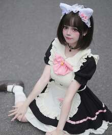 Women Long Dresses - 黑 - 查看 3