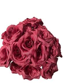 25件玫瑰瀑布装饰摆件，适用于节日、商场促销、庆典、婚礼、室内/室外展示、车展、礼品推荐，也是送给女朋友的生日和情人节贴心礼物。 - 彩色 - 查看 7