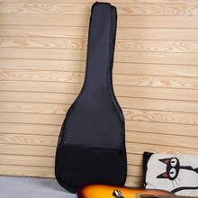 41" Classical Acoustic Guitar Case, Waterproof Gig Bag, Heavy Duty Soft Backpack - 黑色 - 查看 8
