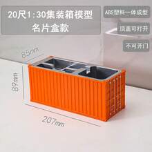 Multi-Functional Storage Box With Realistic Simulated Container Model Phone Holder, Business Card & Stationery Organizer - Container Model Storage Box - View 9