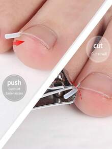 10/20/50pcs Ingrown Toenail Patch, Foot Care And Nail Repair Tools - Multicolor - View 5