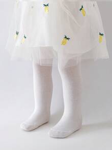 6雙嬰幼兒女童純色內搭褲 0-12歲 - 彩色 - 查看 10