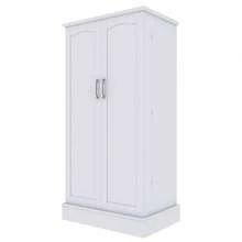 Home 47inch Kitchen Food Storage Cabinet,Farmhouse Kitchen Pantry - White - View 1