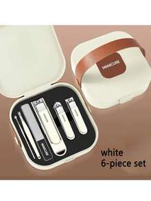 7pcs Nail Clippers Set, Portable Manicure Kit With Splash-Proof, Nail Trimmer, Nail Clipper, Nail Care Tools - Multicolor - View 23