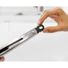 Joseph Joseph Elevate Carousel Nylon Kitchen Utensil Set With Rotating Storage Stand, 6-Piece, Gray - CarouselwithtongsCarouselwithtongs - View 4