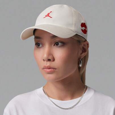 Jordan 男女通用 U J CLUB CAP US CB 女款 JM 棒球帽，弯檐 IQ0936-133
