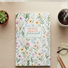 80天女性心理健康日志 - 每日自我护理追踪器、情绪与健康记录、积极肯定语录，A5平装封面 - 送给亲人的理想礼物，返校季佳品 - 彩色 - 查看 11