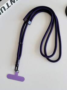 1pc Premium 360° Rotating Anti-Lost Phone Lanyard, Adjustable Crossbody Strap, Unisex Short Swivel Lock Wrist Strap - Multicolor - View 8