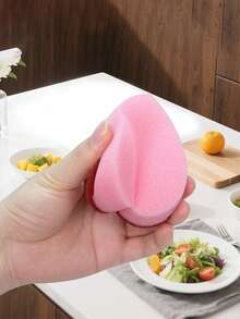 Bộ 3/5/10 miếng bọt biển và miếng cọ rửa hình trái tim dùng trong nhà bếp - Bọt biển dùng cho nhà bếp và rửa chén - Thích hợp cho nhà bếp, phòng tắm, rửa chén và nhà hàng - Dụng cụ vệ sinh và miếng cọ rửa - A - Xem 7