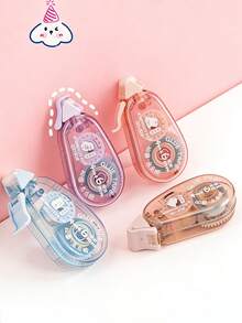 双面胶带，无酸，永久性胶带卷，胶带座，适用于手工制作和剪贴簿，成人装饰用品 - 彩色 - 查看 6