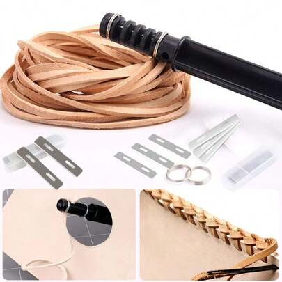 3pcs Leather Knife Blades, Suitable For Beginners And Professionals, Handmade Leather Cutting Tools For DIY Weaving And Crafting