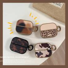 琥珀色豹纹纹理保护壳，兼容三星 Buds 3/Buds 3 Pro 耳机 - 彩色 - 查看 6