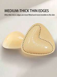 1 对加厚三角双面自粘式聚拢胸垫 | 倒 V 形，隐形无痕，使小胸看起来更大，适合泳衣和比基尼内衬。 - 彩色 - 查看 7