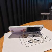 1pc Women's Crocodile Texture Butterfly Ring Bracelet Foldable Protective Phone Case Compatible With Galaxy Z Flip7, Shock-Resistant, Lightweight, Suitable For Galaxy Z Flip7 FE, Galaxy Z Flip6, Galaxy Z Flip5 - Multicolor - View 9