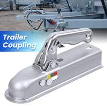 Trailer Hitch Towing Coupler Mount - 800KG Tow Connector - A - View 2