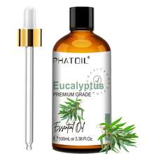 100毫升 PHATOIL 高级香草精油 3.38液体盎司，适用于护肤、香薰机、加湿器、按摩、DIY蜡烛、芳香疗法按摩浴，成分包含桉树、薄荷、依兰、佛手柑、茶树精油。 - 多樣化香型 - 查看 16