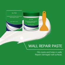 Wall Repair Paste, Quick Drying DIY Home Repair Essential, Non-Peeling For Cracks And Holes - A - View 8