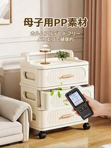 Storage Box, Drawer Cabinet For Bedroom, 4/5 Tier Chest, Transparent Panel, Stackable, No Assembly Required, Space-Saving, Stylish Design, For Organizing Clothes, Miscellaneous Items, Snacks, Etc., Suitable For Rentals, Single Living, And Small Homes, Multipurpose Storage Furniture - Nhiều màu - Xem 5