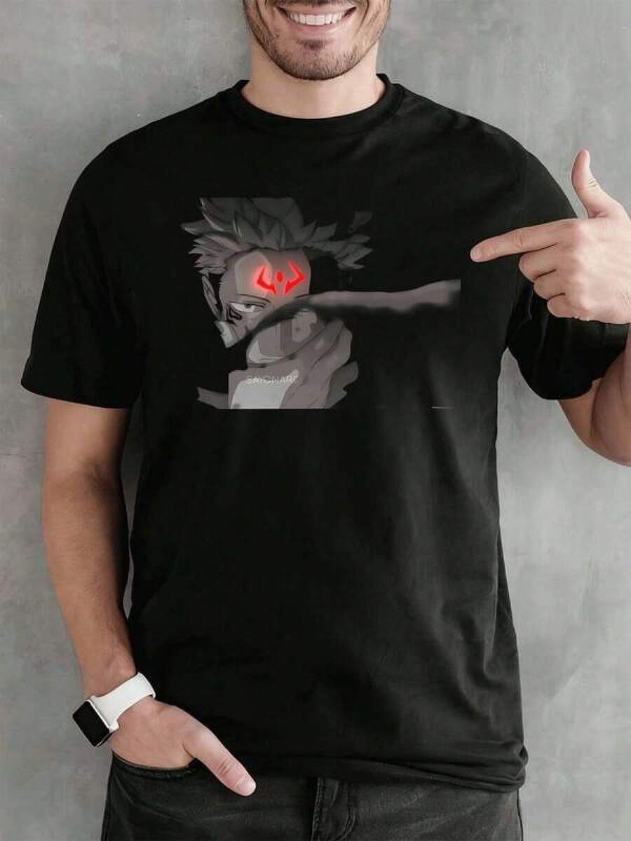 Men Outdoor Tees & Tanks - Black - View 1