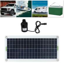 Kit de bomba de agua solar, silicio policristalino de 30 W, bomba de agua solar de 800 litros/hora, adecuada para autocaravanas, invernaderos y campamentos. - A - Ver 6