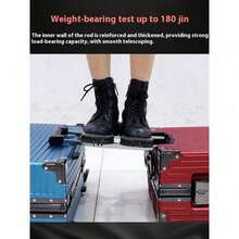 Lightweight 26 Inch Expandable Luggage - Hard Shell ABS Spinner TSA Lock Travel Suitcase - White - View 5