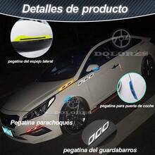 Tendencia16 Sticker Reflejante Auto Protector Engomada FosforescenteCalidad premium - Azul - Ver 10