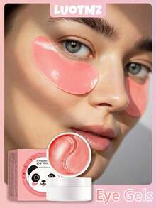 60pcs Eye Gel Patches, Effectively Improve Dark Circles, Wrinkles, Puffiness, Moisturize And Anti-Aging, Reduce Fine Lines, Suitable For Women - Multicolor - View 2