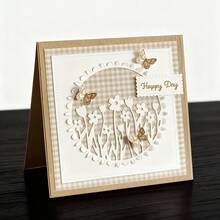 1pc Creative Flower Metal Cutting Mold, Suitable For Scrapbooking, Handicrafts, DIY Embossing Template, Handmade Cards, Gift Card Making Tools - A - View 6