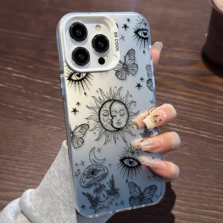 Capinha Capa Para iPhone XR XS MAX 11 12 13 14 15 16 17 PRO MAX 7 8 14 15 16 PLUS Galaxy A03 A04E A04S A05S A07 A10S A11 A12 A13 A13 A14 A15 A16 A17 A20 A23 A30S A32 A34 A35 A50S A51 A52S A54 A55 A71 A72 M11 M23 M34 S20 FE S21 FE S22 Ultra S23 FE S23 Ultra S24 Plus S24 Ultra S25 EDGE S25 Plus S25 Ultra Redmi A1 A2 A3 A5 9A 10C 11A 12 12C 13C 14C 15 Poco X3 Pro X5 Pro X6 Pro x7 pro F3 F6 PRO F7 PRO F7 ULTRA M4 C55 C65 8 pro 9s 9 pro 10s 11 pro 11s 12S 12 Pro 13 Pro 14 pro  11 lite 14 MOTO G10 G14 G20 G22 G24 G30 G34 G52 G54 G60 G84 E22 E40 À Prova de Choque Fosca Padrão de sol personalizado - J2A - Visão 1