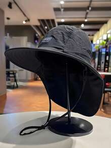 A Versatile Unisex Sun Hat, Perfect For Fishing, Hiking, And Camping. Crafted From Breathable, Lightweight Polyester, It's Hand-Washable And Offers Reliable UV Protection. An Essential Gear For Outdoor Adventures Or Effortless Everyday Style. - Multicolor - View 6